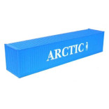 CONTAINER 40' ARCTIC AZUL ESCALA HO 1/87 FRATESCHI FRA 20756